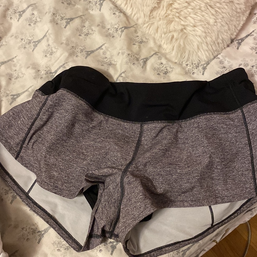 grey 2.5 lululemon speed ups low rise
